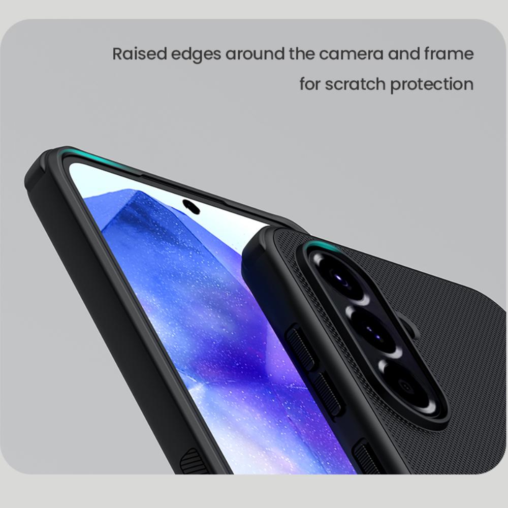 Для Samsung Galaxy A56 5G чехол для телефона Nillkin Super Frosted Shield Pro Magnetic Hard PC+TPU Shell противоударный задний чехол