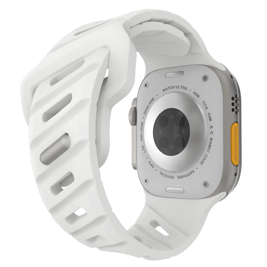 Силиконовые ремешки для Apple Watch Ultra 1 2 49 мм спортивный браслет iwatch series 10 42 46 мм 9 8 7 6 5 4 3 SE 45 мм 44 мм 40 мм 41 мм