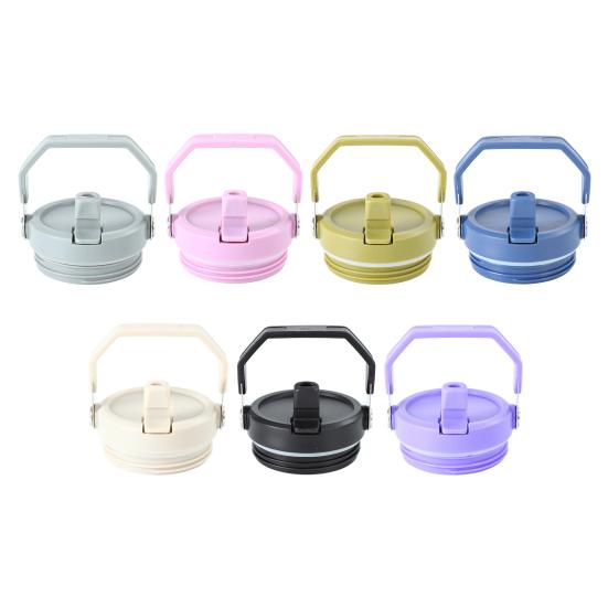 Крышка чашки 20 унций 30 унций с хорошим уплотнением, герметичная, пищевая, с отверстием для соломинки и ручкой, без запаха, толстая сменная крышка для стакана, крышка для чашки