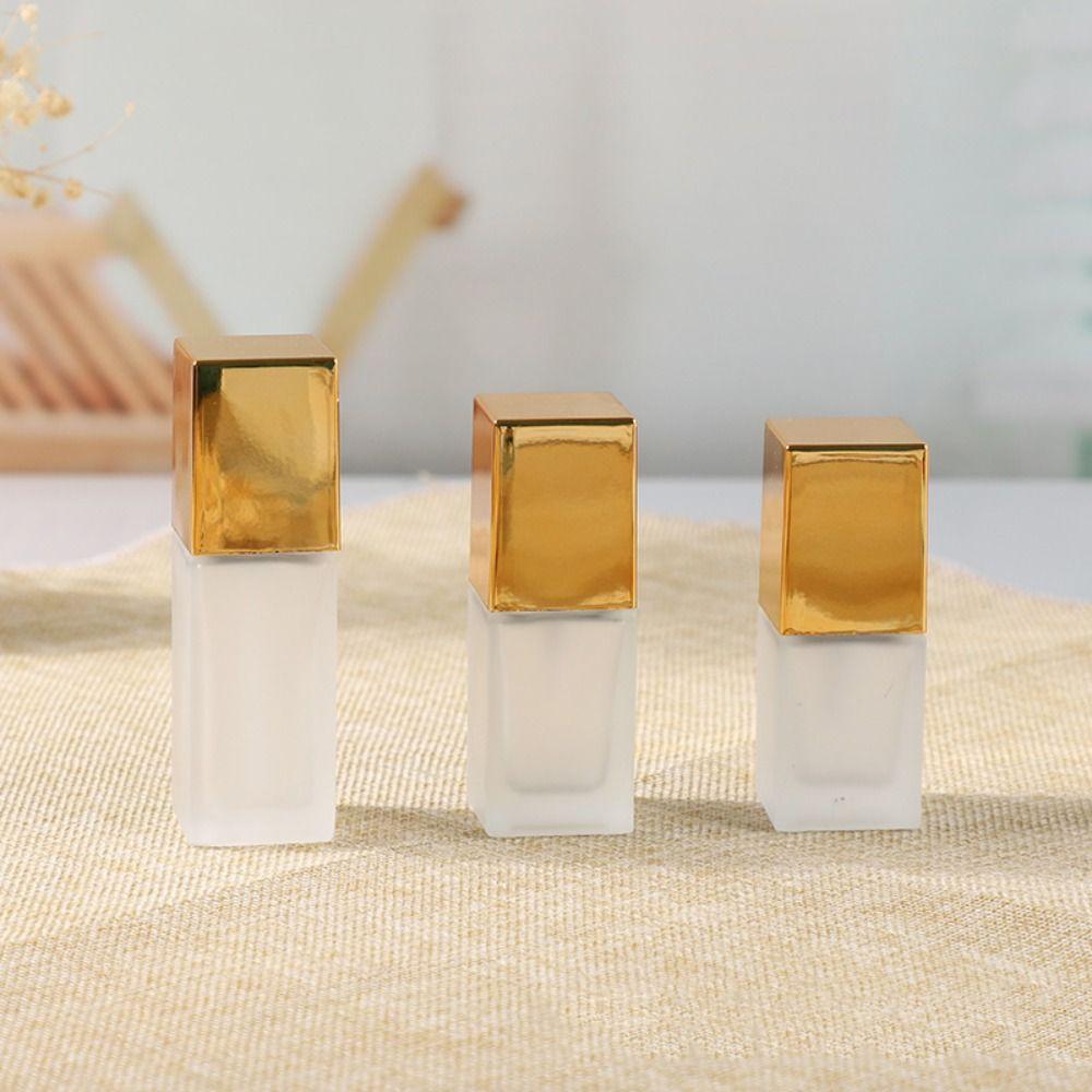Mini Perfume Lotion Pump Bottle Liquid Foundation Bottle Empty Refillable Bottle Cosmetic Container