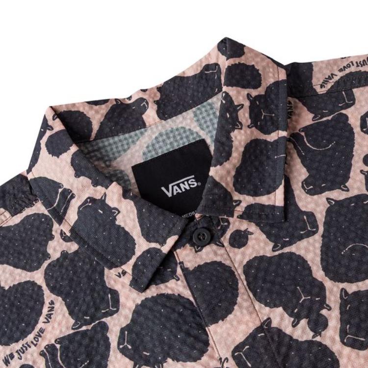 Vans Модная Универсальная Мягкая Удобная Футболка с Коротким Рукавом Мужские рубашки VN000RNNPLC