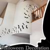 60Pcs 3D Black Bats & Spiders Wall Decor PVC Stickers Waterproof Halloween Party Decorations for Windows Bats & Spiders Themed