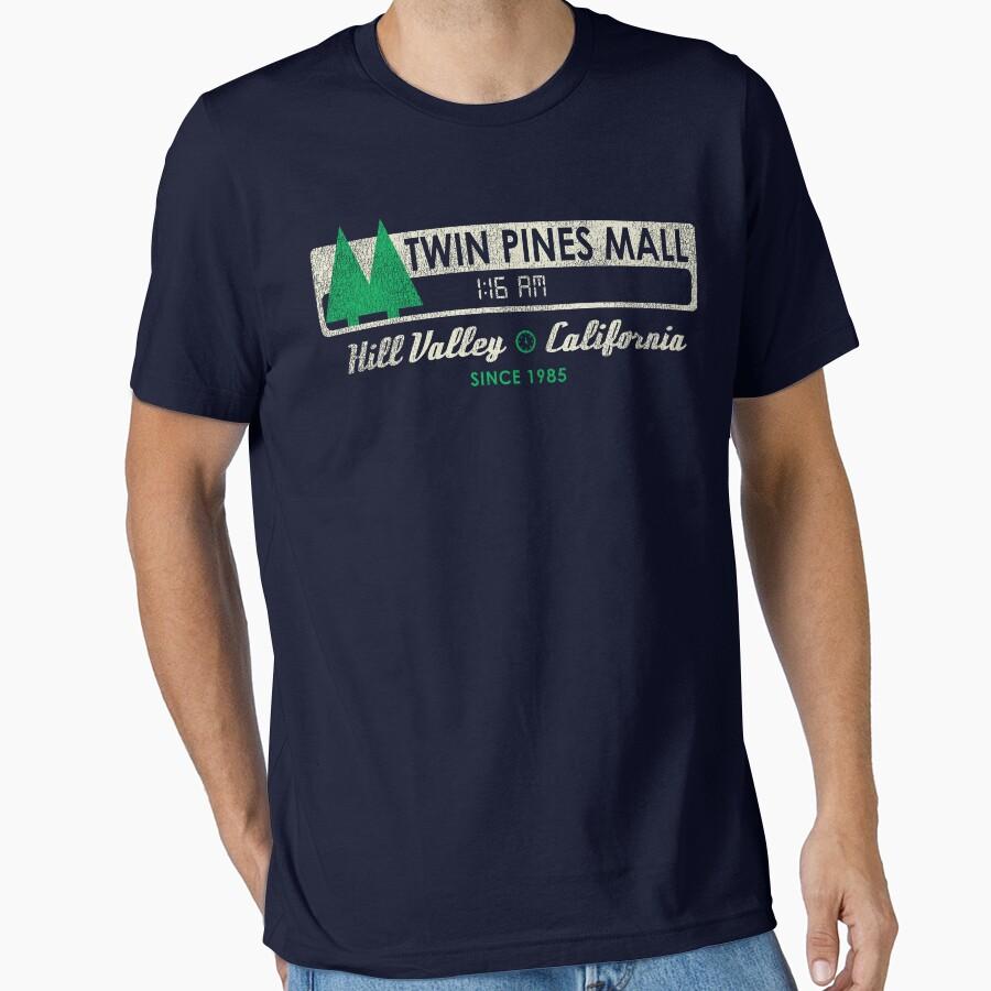 Twin Pines mall Sign Worn Back to the Future Essential T-Shirt