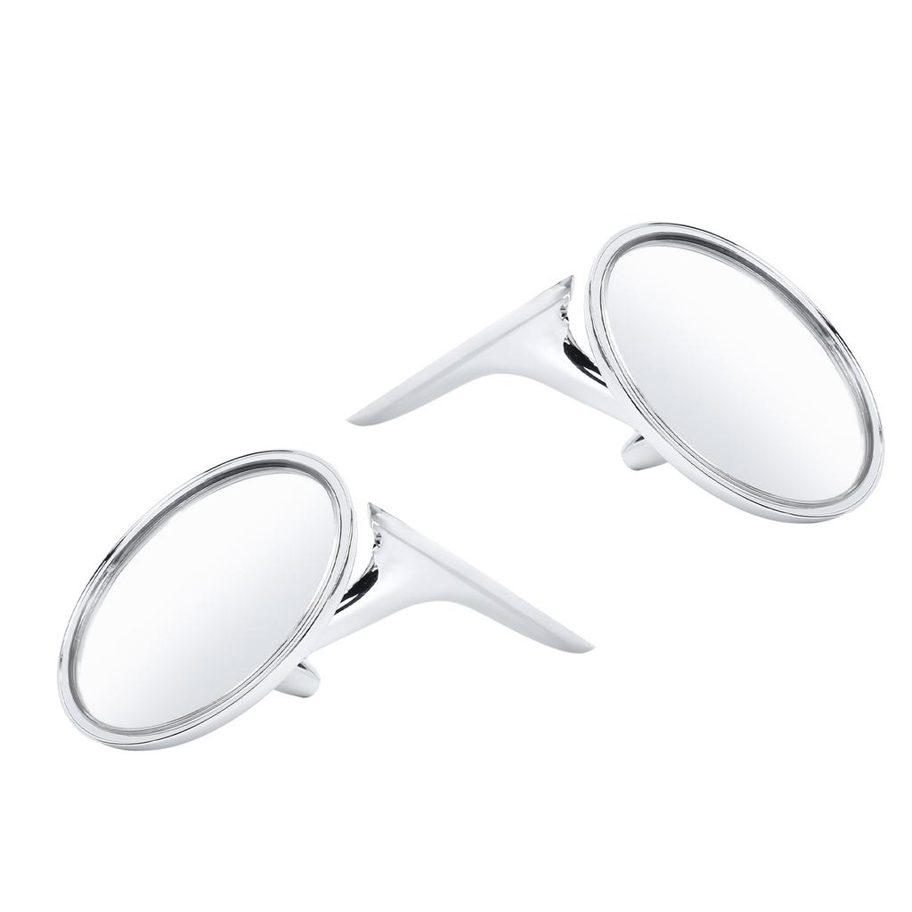 Round Outside Rearview Mirrors 654394765672 Rear View Wing Mirror Replacement for Impala Corvair