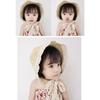 Fashion Lace Baby Hat Summer Lace Up Straw Hats For Kids Girls Panama Fisherman Beach Sunshade Cap