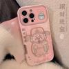 PiPink Бог Богатства Бесплатный Сокровище Подходит для Iphone16 Apple Мобильного Телефона Чехол 14promax Кожаный 15 Трехмерный Высокое Качество