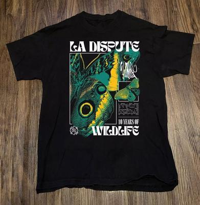 La Dispute Band дикая природа Концерт Музыка для мужчин и женщин BL1244 Унисекс Футболка