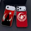 Чехол для телефона 'Турецкий Волк Турция Флаг' для iPhone 17,16,15,14,13,12,11,Pro Max,Plus Конфетный Серебряный Чехол