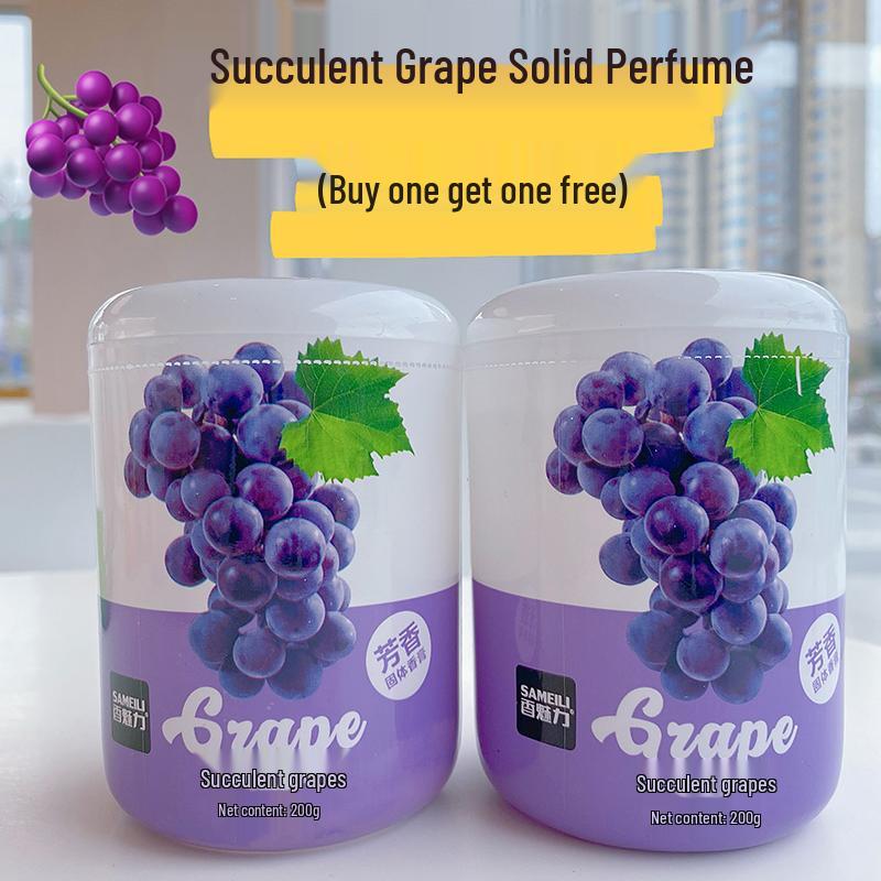 Автомобильный освежитель воздуха - Аромат персика, ананаса, винограда, Долговечный устранитель запахов для туалетов