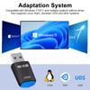 Ax900 900 Мбит/с USB Wifi Bluetooth адаптер двухдиапазонный 2.4G/5Ghz Wifi 6 Usb адаптер 900 Мбит/с Wifi адаптер для ноутбука Windows 7 10 11