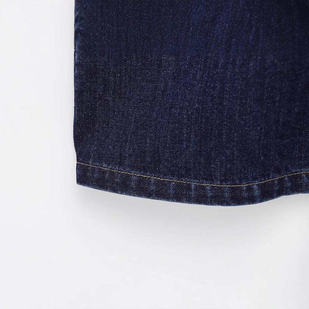 Spring 2025 Women's European & American Style Slimming Denim Dress