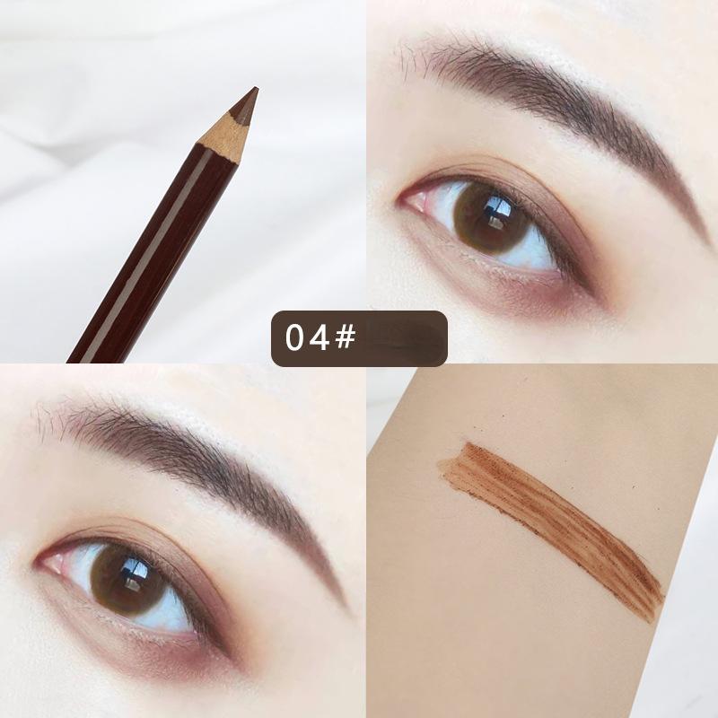 5 Colors Eyebrow Pencil Easy To Use Eyeliner Long Lasting Natural Cosmetic Waterproof Wood Eyebrow Enhancer Eye Makeup