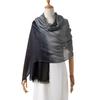 Women Lightweight Gradient Color Hair Wraps Hijabs Scarves Premium Viscose Hijab Head Scarf Ombre Shawl Wrap for Muslim