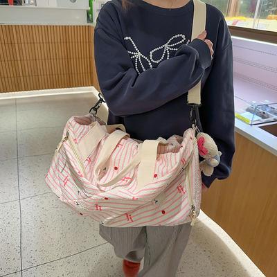 Модный и Универсальный и Модный Стиль Носите Обувь и Сумка для Ручной Клади в Стиле Склада Разделение Сухого и Мокрого Спортивная Сумка для Йоги