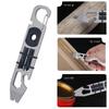 Mini EDC Pry Bar Multiple Tool with Screwdriver Tip and Opener Perfect for Camping, Traveling, and DIY Projects