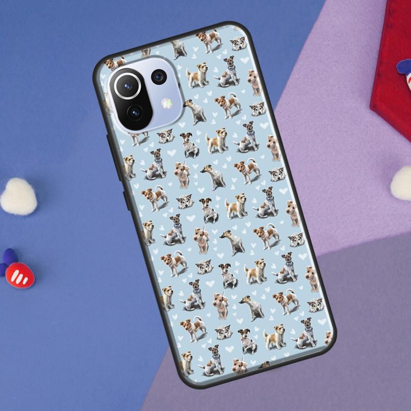 Чехол для телефона Xiaomi 14 Ultra 13 11T 12T 13T 14T Pro POCO X6 X7 Pro X3 X5 F3 F5 F6 M6 Pro с рисунком Джек-рассел-терьер