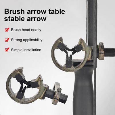 Подставка для стрелы Archery Brush Capture, подставка для стрелы Whisker Brush, подставка для стрелы Biscuit для блочного/рекурсивного лука