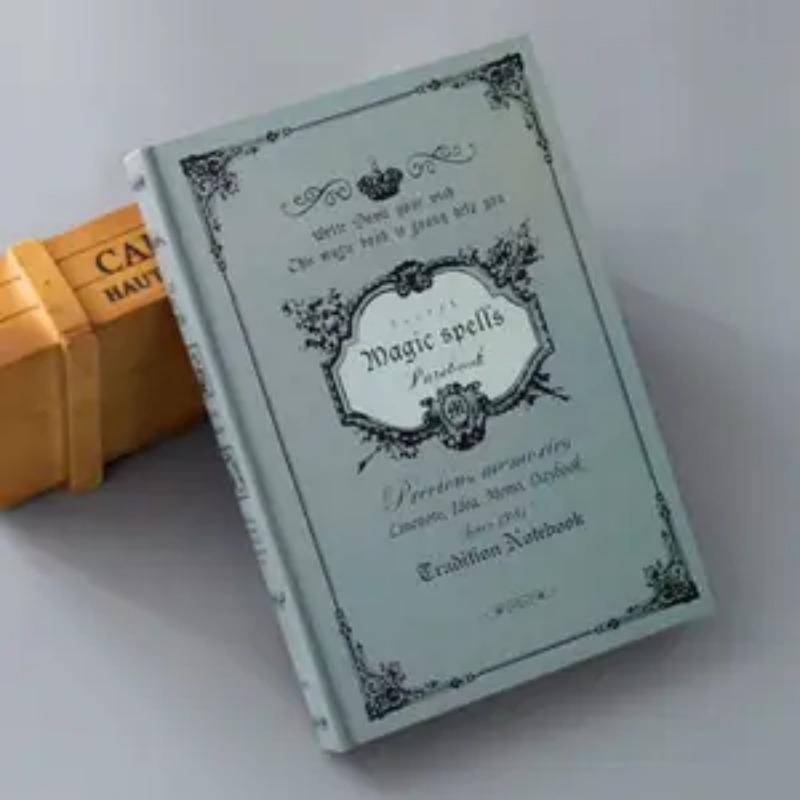 Блокнот в европейском стиле в стиле ретро, ​​утолщенный дневник, ручная книга, студенческие канцелярские принадлежности