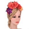 Creative European And American Fashion Vacation Bridal Head Buckle Halloween Party Headband Female Bow Rose Garland