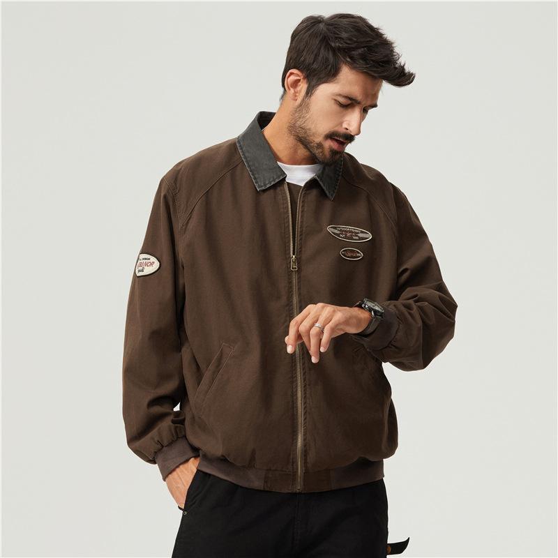 Американская ретро-туловая куртка Detroit мужская модная брендовая охотничья хардкорная свободная повседневная куртка мужская