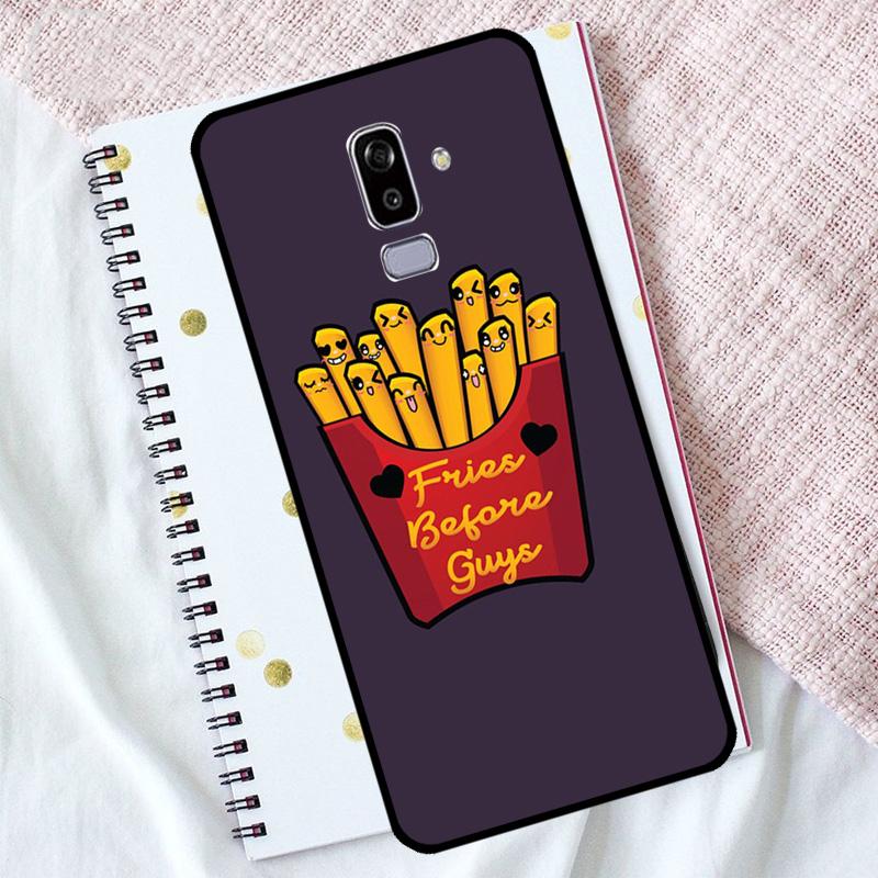 Чехол с картошкой фри перед парнями для Samsung Galaxy M21 M13 M54 M34 M14 M56 M36 M16 M31 M11 M53 M32 M52 M35 M55 M15 M06