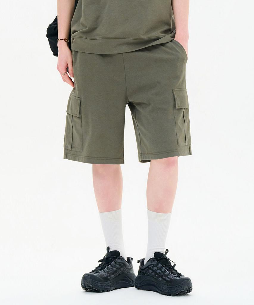 CHASECULT Unisex Cotton Cargo Bermuda Pants-Fbru2511D0V
