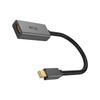 Компактные Mini DP на HDMI Конвертеры 4K Позолоченные Интерфейсы для Ноутбуков Офиса Домашнего Кинотеатра Долговечность для Длительного Использования