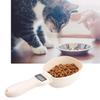 Portable Electronic Pet Cat Dog Food Measuring Weighing Spoon Kitchen Scale