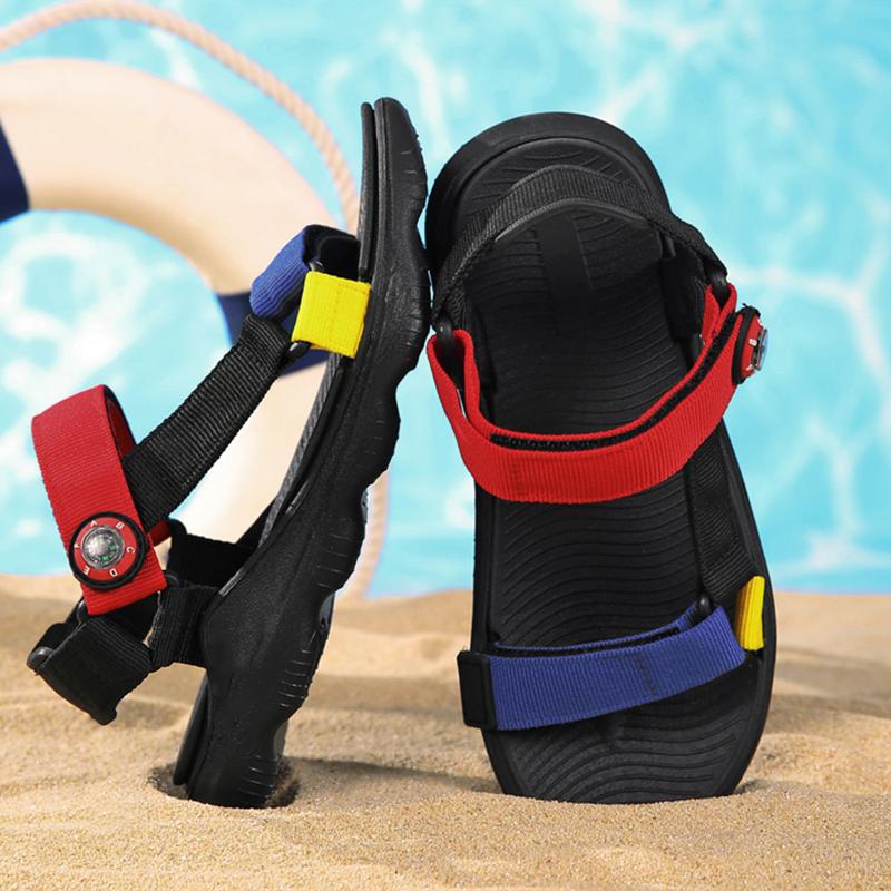 Детские сандалии Candy, обувь для мальчиков, сандалии для девочек, детская пляжная обувь с лямками