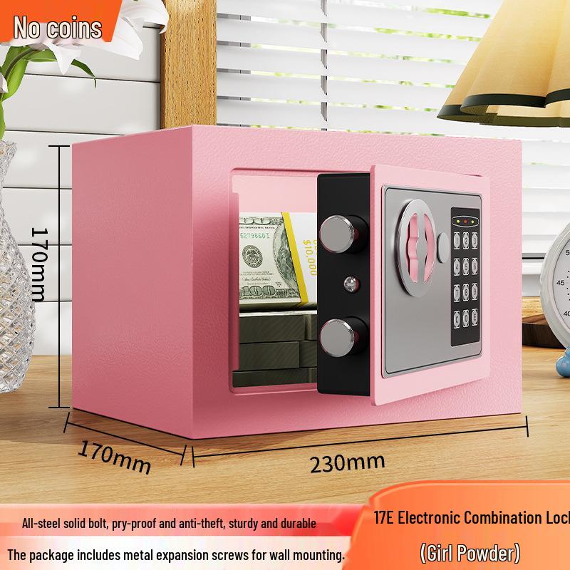 Compact Home & Office Electronic Anti-theft Safe with Password Protection