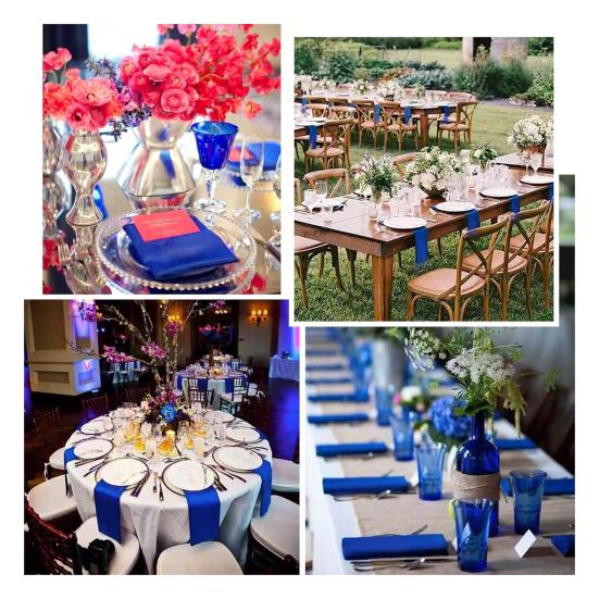 Салфетка для ужина атласная, не мнется, поверхность однотонная, моющаяся, бесшовная, королевский блеск, гламурный стол, декор для отеля, ресторана, обеда, банкета, свадьбы