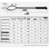 Stainless Steel Crucible and Beaker Tongs for Melting Gold, Silver, and Graphite
