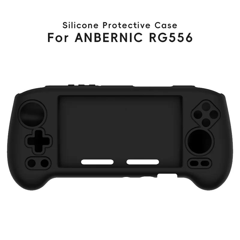 Мягкий силиконовый чехол для игровой консоли ANBERNIC RG35XX PLUS RG556 RG40XXV, защитный корпус для RG40XX H, игровые аксессуары
