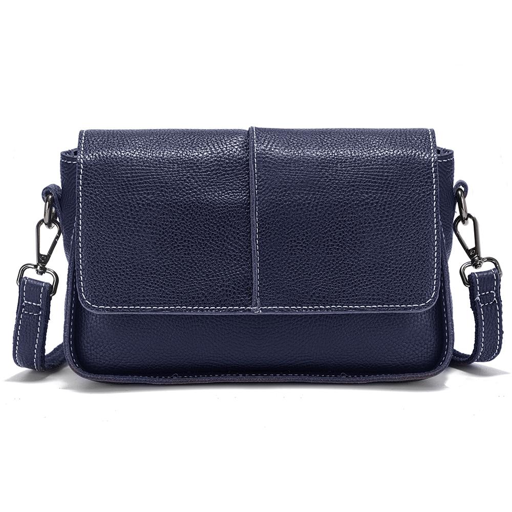 Сумка Zency из коровьей кожи через плечо, маленькая женская сумка через плечо