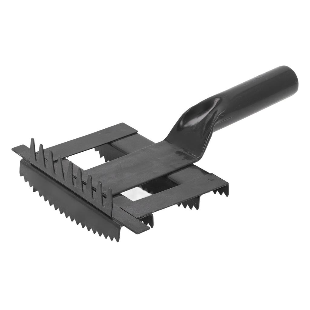 Livestock Shedding Comb Itch Relief Metal Cow Hair Brush Grooming Tools with Soft Hand Grip for