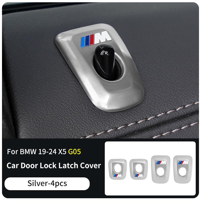 LJEEG1 2026 Car Sticker BMW Metal Door Lift Protection Cover For BMW Performance X1 X3 X5 E39 E46 E90 F20 E60 F30 E36 F10 E87 E30 G30