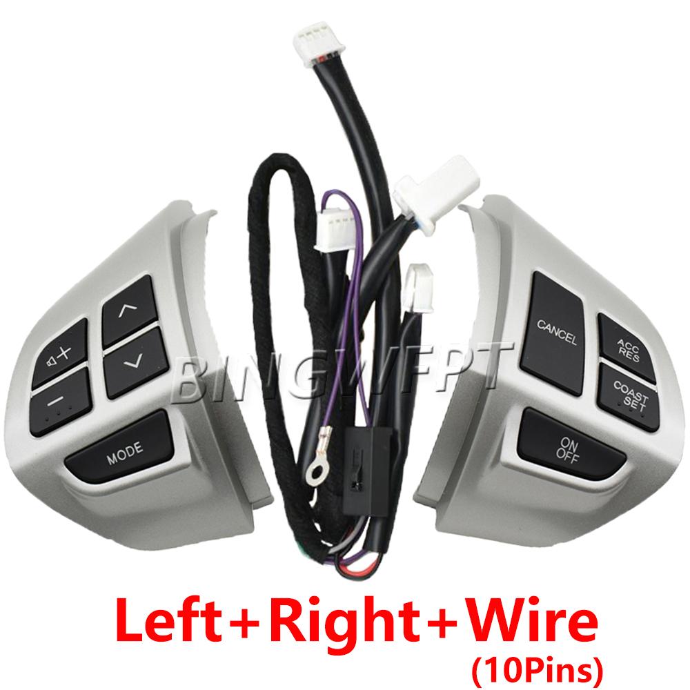 Good Quality Cruise Control Switch Button Multifunction Steering Wheel Button Switch For Mitsubishi Outlander ASX 2007-2012