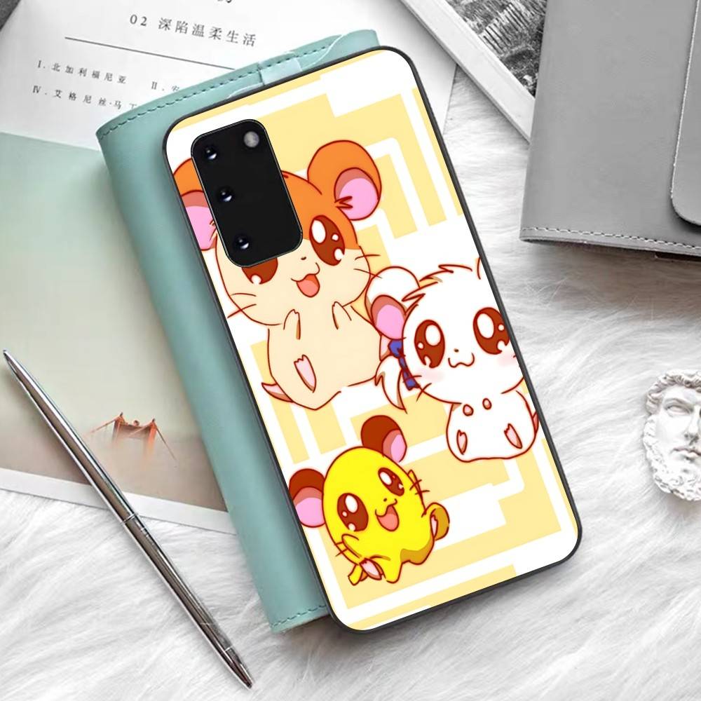 Хамтаро Милый Хомяк Каваи Милый Чехол Для Телефона Для Samsung S 24 Fe 25 Ultra Plus 20 Lite 21 30 22 23 24 22 Ultra 5G Fundas