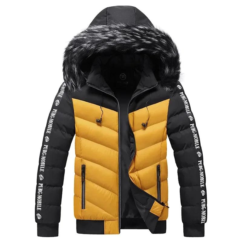 Men's Casual Windbreaker Hooded Jacket Man Soft Winter Parkas Coat Clothing Warm Ultra Light Jackets