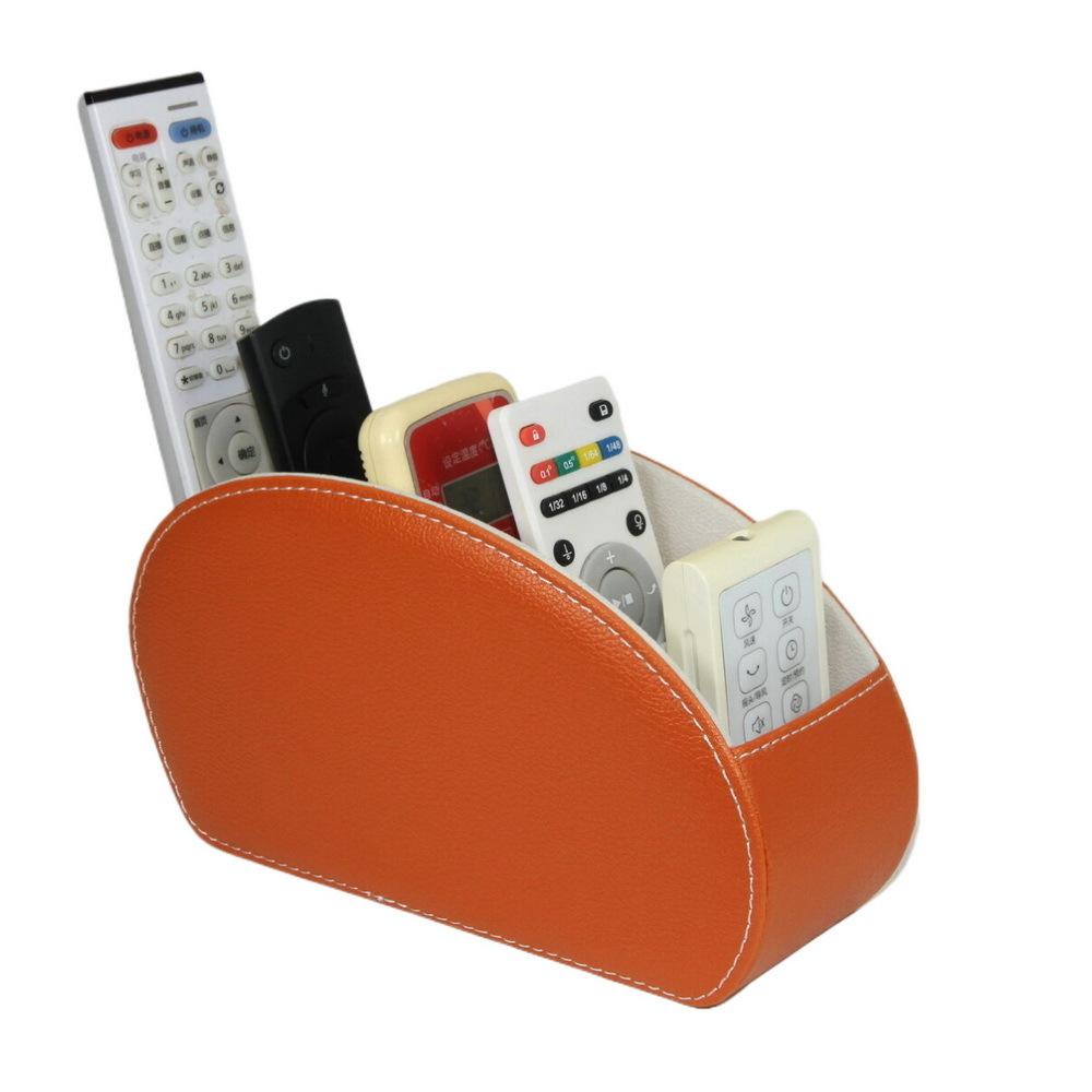 Remote Control Organizer TV Remote Holder For Table Multipurpose Desktop Storage Box Bedroom Living Room Organizer
