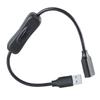 Удлинительный кабель USB 3.0 с выключателем питания, высокоскоростной передачей данных и зарядкой, светодиодный светильник для USB-вентилятора