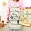 Фартук без рукавов, пятноотталкивающий льняной сильный впитывающий нагрудник с узором кактуса, кухонные принадлежности, кухонные принадлежности