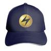D Lightning Energy Baseball Cap Funny hats Rugby Big Size Hat Sunhat Sun Hats For Women Unisexs