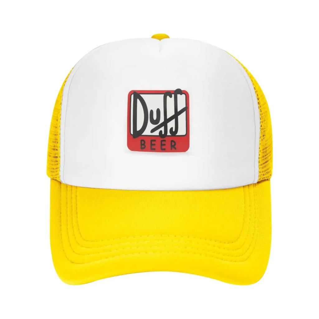 Кепка Duff Beer, модная повседневная сетчатая бейсболка, регулируемая шляпа, летняя бейсболка унисекс в стиле хип-хоп, полихромная