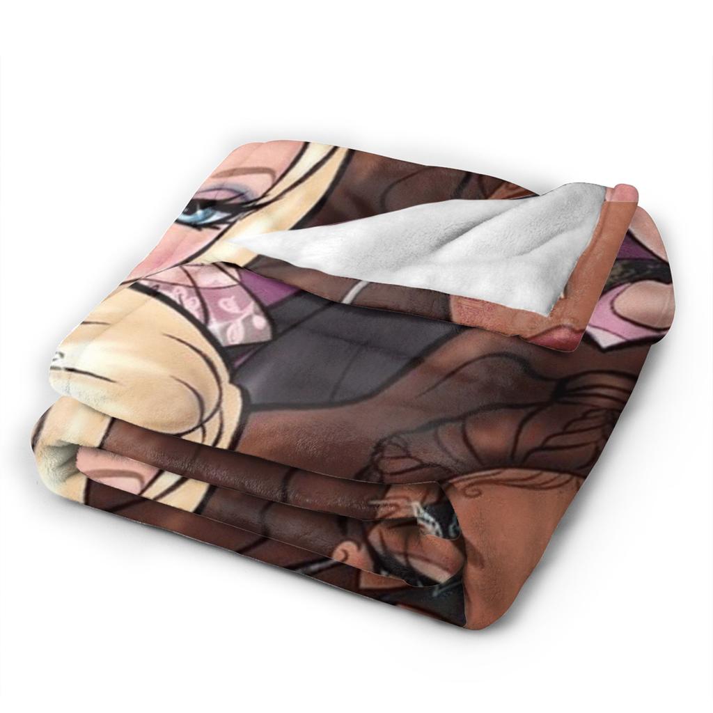 Super Soft blanketChildren Camping Bratz Shining Girls Throw blanket Flannel Bedspread For Bedroom Graphic Sofa Bed Cover