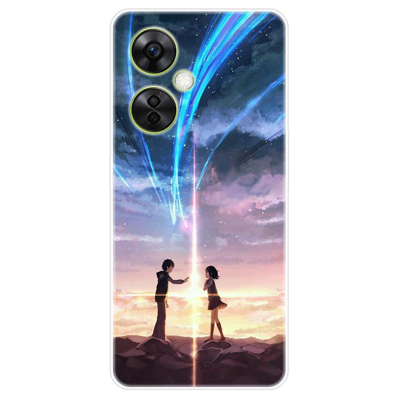 Для OnePlus Nord CE 3 CE3 Lite чехол Мягкая силиконовая задняя крышка Мультяшный чехол для телефона Модный