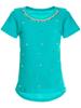 Girls T-shirt with Faux Pearls