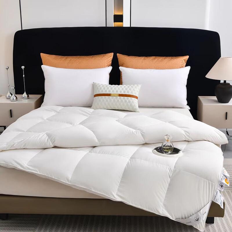 Yumengjiaju White Duck Down Winter Duvet