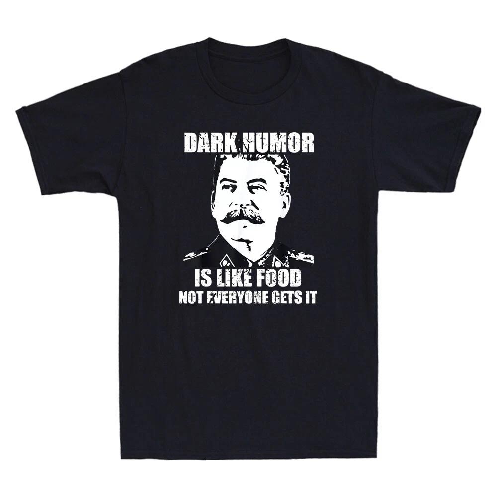 Dark Humor Is Like Food Not Everyone Gets It Funny Quote Vintage Men's T-Shirt