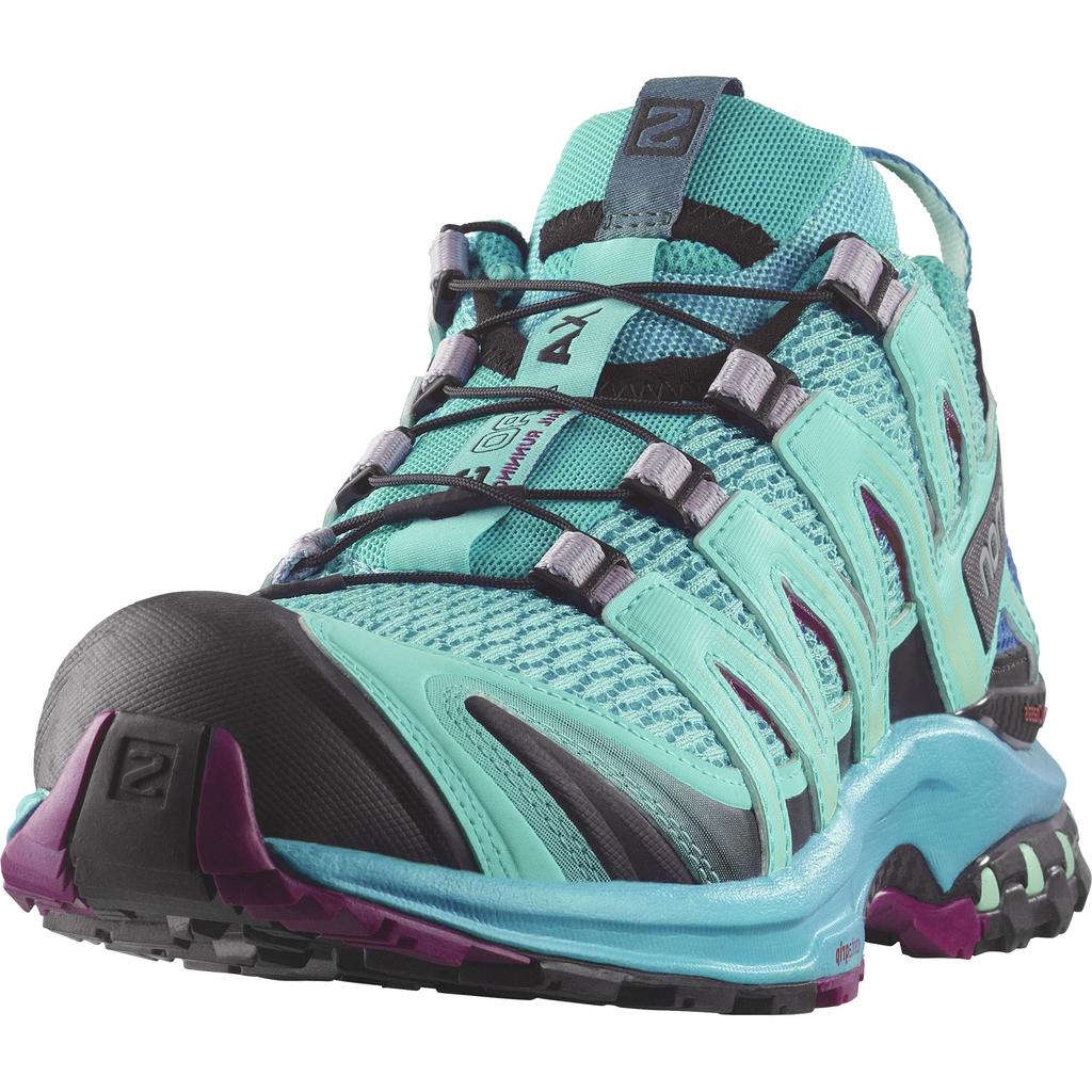 SALOMON Трейлраннинг XA PRO 3D ЖЕНСКИЕ (XA Pro 3D) Женская L40089600 Синий Кюрасао/Синяя Птица/Темно-Фиолетовый. 24,5 см